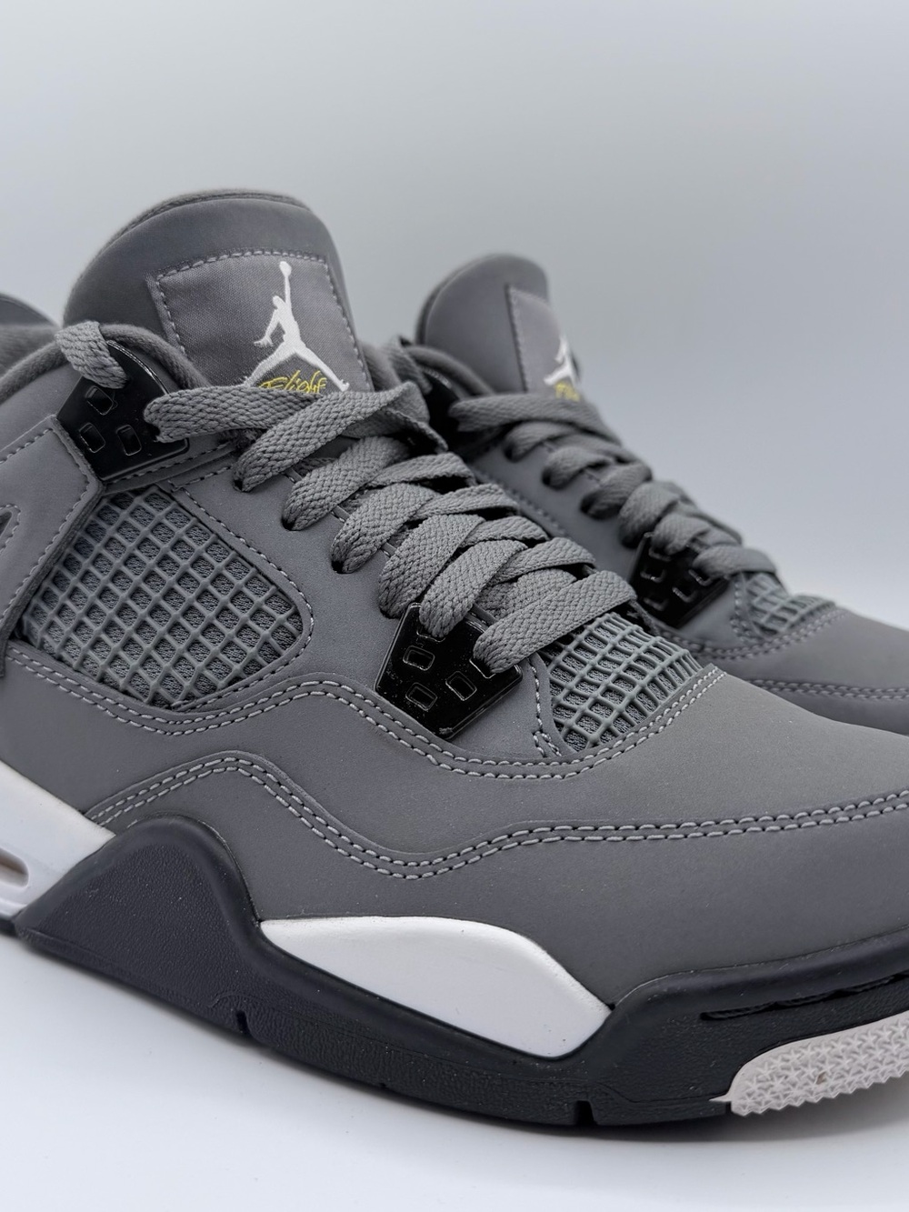 Jordan Kids' Grey and Black Sneakers